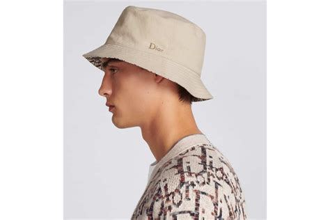 Reversible Dior Oblique Bucket Hat